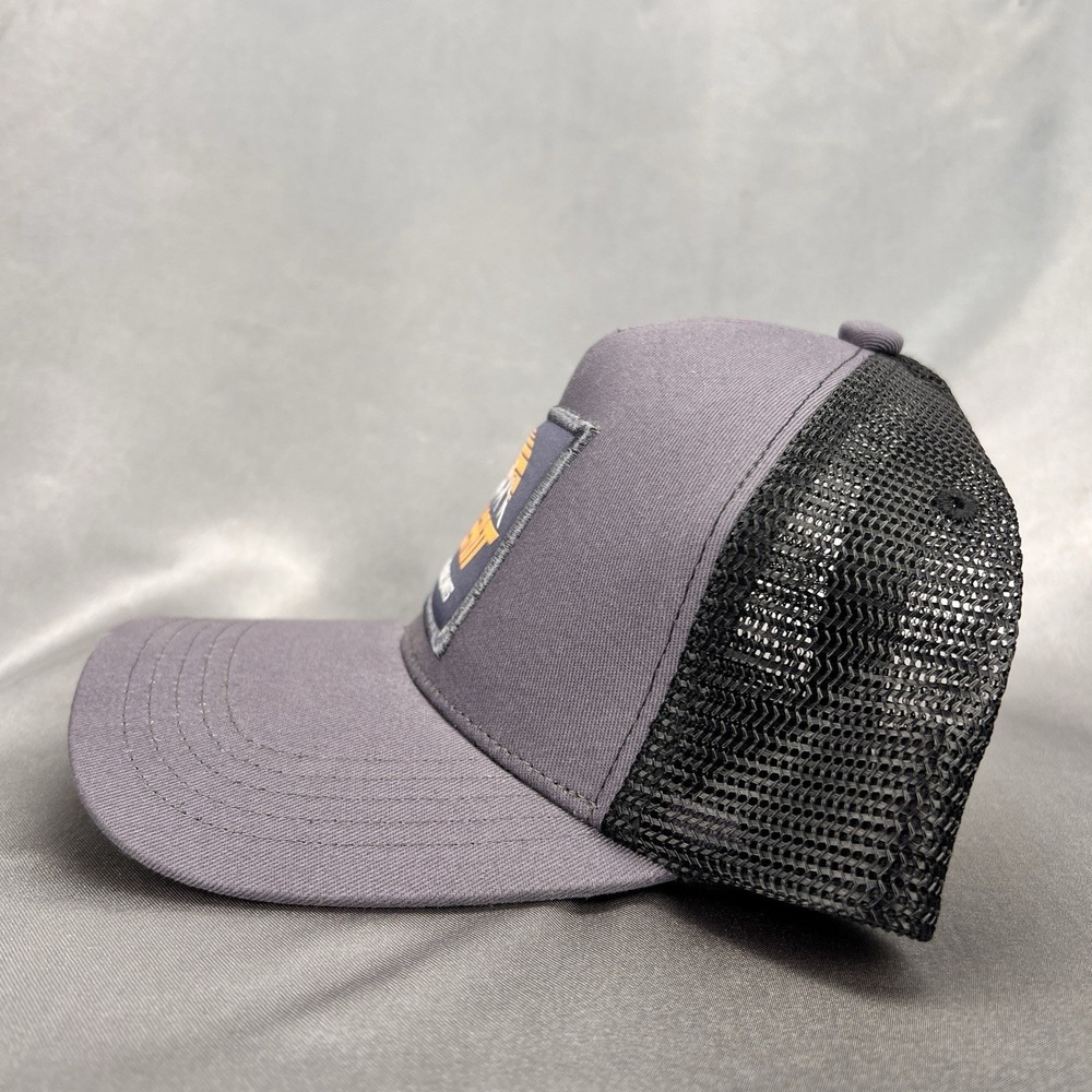 Leatt‎ Trucker Hat Explore Your Limits Gray Black Mesh Outdoor Moto Snapback Cap - Picture 7 of 11